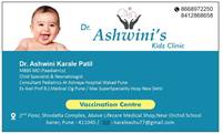 Dr. Ashwini's Kidz Clinic  Dr. Ashwini Karale